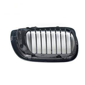 Grilles de course en maille pour calandre avant automatique pour <span class=keywords><strong>BMW</strong></span> Série 3 E46 2002-2004, matériau ABS, <span class=keywords><strong>grille</strong></span> de ventilation pour radiateur d'admission d'air - Product Image 5