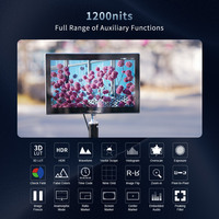 Harga Distributor FEELWORLD M101S Monitor Kamera Layar Ganda 10.1" 1200nit 1920x1200 IPS 3G-SDI HDMI 2.0 LUT HDR