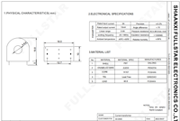 Transformateur de courant miniature Fullstar OEM personnalisé à montage sur circuit imprimé, noyau CT haute stabilité, rapport 1:1000, monophasé pour équipement électronique