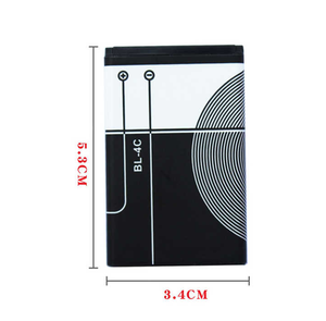 Batterie au Lithium de haute qualité BL-4C 3.7v 800mAh pour téléphones portables Nok caméra de charge échantillon gratuit test disponibilité du Stock - Product Image 4