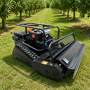 Meilleures ventes Tondeuse <span class=keywords><strong>robot</strong></span> multifonctionnelle à essence télécommandée sur chenilles pour terrains accidentés et vergers - Product Image 3