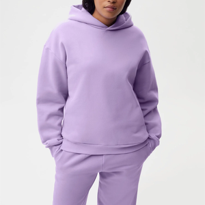 Sudaderas Con Capucha Pull Over Hoodie <span class=keywords><strong>Al</strong></span> Por Mayor Sudadera con capucha de lana gruesa Diseño de gota indefinido Sudadera con capucha en blanco - Product Image 4