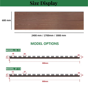 Panneau acoustique décoratif akupanel panneaux acoustiques en polyester à lattes en bois de chêne <span class=keywords><strong>noir</strong></span> pour décoration murale intérieure - Product Image 6
