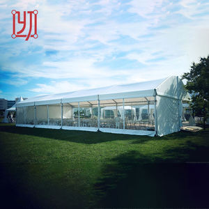Grande tente de réception 20x40 avec couverture supérieure en PVC transparente pour mariage et événements - Product Image 4