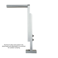 Support en alliage d'aluminium en forme de L adapté aux accessoires intérieurs de camping-car Jetour T2/IACUR V23/IACUR V27