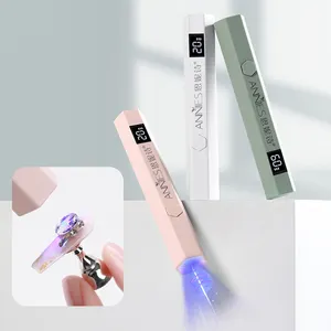 Rechargeable Cordless Curing Mini UV Led Nail Lamp Blue Nail Lamp Moon Light Lamp for Nail