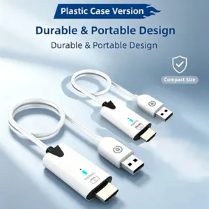 Émetteur-récepteur vidéo sans fil 5.8G 1080P, adaptateur d'affichage, prolongateur AV, adaptateur pour PC, ordinateur portable, téléviseur, en matériau ABS - Product Image 4