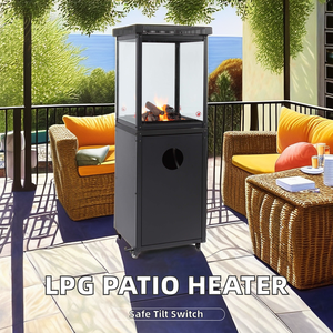 8KW moderno riscaldamento in metallo per esterni camino <span class=keywords><strong>a</strong></span> <span class=keywords><strong>Gas</strong></span> propano per giardino Bar Bar cortile-acciaio resistente e acciaio Corten - Product Image 3