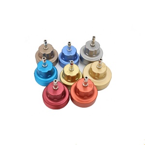 Kit de détection de fuites de réservoir d'eau de voiture en alliage d'aluminium orange 14 pièces avec manomètre et outils de <span class=keywords><strong>test</strong></span> et de réparation Garantie 1 an - Product Image 4