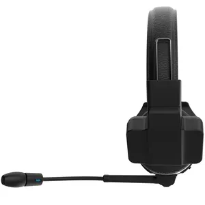 Casque de camionneur sans fil Bluetooth à batterie filaire OEM ODM ENC antibruit de 50 heures