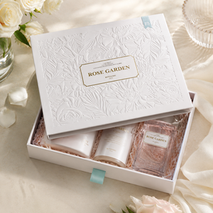 Caja de Cartón Corrugado de Alta Calidad con Cierre Magnético, Impresión de Logotipo Personalizado FX, Acabado en Relieve, para Jabón, Cosméticos, Perfume, Brillo Labial - Product Image 2