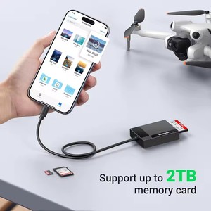 <span class=keywords><strong>Lecteur</strong></span> <span class=keywords><strong>de</strong></span> <span class=keywords><strong>carte</strong></span> SD USB C UGREEN CR125 4-en-1, adaptateur <span class=keywords><strong>de</strong></span> <span class=keywords><strong>carte</strong></span> mémoire externe SD Micro MS CF <span class=keywords><strong>Compact</strong></span> <span class=keywords><strong>Flash</strong></span> pour appareil photo - Product Image 2