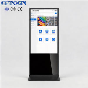 ป้ายดิจิทัลแบบตั้งพื้น จอแสดงผลโฆษณา LCD ขนาด 32-55-65-85-98 นิ้ว พร้อมระบบปฏิบัติการ Android และ <span class=keywords><strong>Windows</strong></span> สำหรับร้านค้าปลีกและห้างสรรพสินค้า - Product Image 1