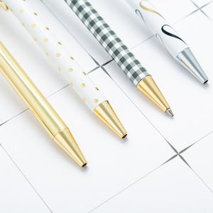 Stylo à bille en métal doré de qualité supérieure, nouveauté coréenne, pour souvenirs et cadeaux - Product Image 3