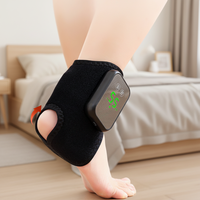 Masseur de pieds électrique YIJIAN, directement de l'usine, chauffage NTC, 5 niveaux de température, 3 niveaux de pression, rechargeable par USB, prévention des brûlures