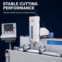 Machine de perçage et de fraisage CNC à tête unique 1200 pour le traitement des profilés en aluminium pour la fabrication de fenêtres et de portes
