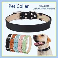 Collier pour animaux de compagnie (chats et chiens) personnalisable, très vendu, mignon, réglable, confortable, doux, durable, léger, en microfibre bio, OEM