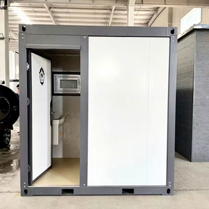 Unité de salle de bain portable spacieuse Douche et <span class=keywords><strong>WC</strong></span> Cabine de toilette Toilette et lavabo combinés Salle de bain - Product Image 1