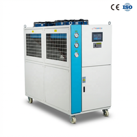 Refroidisseur d'eau industriel certifié CE 220V 380V 415V 440V 480V 15HP 40000Kcal/h, refroidi par air