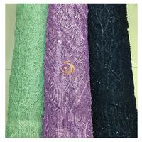 Nre Trend Tricot Dentelle Tissu De Luxe De Mariage Vert Dentelle Tissu Pour Les Femmes Robe
