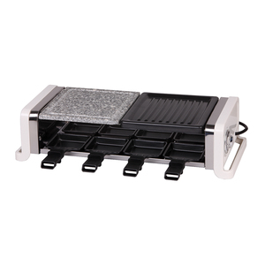 Nouveau grill à <span class=keywords><strong>raclette</strong></span> électrique portable avec plaque en fer antiadhésive <span class=keywords><strong>pour</strong></span> un usage domestique - Product Image 4