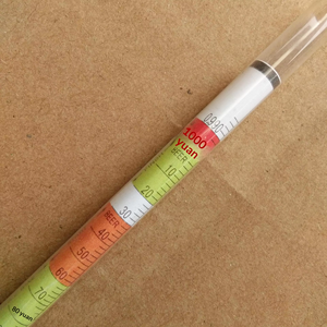 Hydromètre de haute précision personnalisable pour la <span class=keywords><strong>mesure</strong></span> de la densité de la bière, de l'<span class=keywords><strong>alcool</strong></span> et du sucre, trois-en-un, pour la <span class=keywords><strong>mesure</strong></span> du moût - Product Image 3