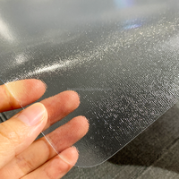 Tapis de protection personnalisé pour chaise de bureau, tapis de sol en PVC transparent et gaufré