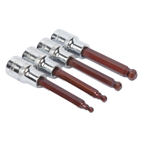 Outil DONGSHENG de qualité industrielle, clé à douille électrique hexagonale chromée de 1/2 pouces avec adaptateur pour pistolet à air comprimé