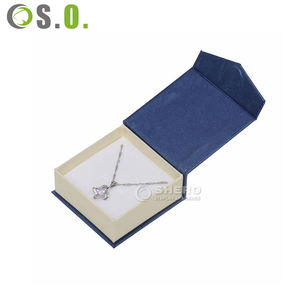 Caja de Papel para Joyería de Fabricante, Estilo Moderno, Caja de Papel Magnética para Collar, Caja de Papel Personalizada para Joyería, Collar y Pendientes - Product Image 5