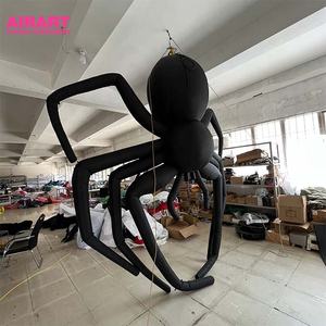 Gigante evento de Halloween decoración techo negro inflable Halloween araña escorpión - Product Image 6