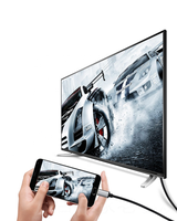 Câble vidéo et audio USB C vers HDMI 4K pour MacBook Pro et iPad Pro et série Samsung et plus