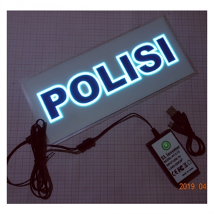 Gilet de sécurité lumineux EL pour patrouille et service nocturnes. Lumière EL active, la nuit ne tient pas compte du temps, mais votre sécurité est éclairée. Rechargeable - Product Image 4