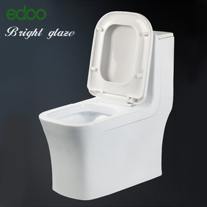 ใบรับรองสุขภัณฑ์<span class=keywords><strong>ลาว</strong></span> โถสุขภัณฑ์แบบชิ้นเดียว ชักโครกแบบฉีดชำระ รูระบายน้ำขนาดใหญ่ ระบบฉีดชำระ 3 ลิตร 4 ลิตร รูใหญ่ 180 มม. - Product Image 2