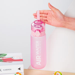 Logo personnalisé 750ml bouteille d'eau de fitness en plein <span class=keywords><strong>air</strong></span> sans BPA bouteille d'eau en plastique givré <span class=keywords><strong>air</strong></span> bouteille d'eau avec des dosettes de saveur de fruit - Product Image 4