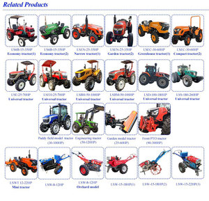 לנסו חדש 50hp/70hp כונן טרקטור חקלאי רב תפקודי 4wd על ידי גלגל - Product Image 3