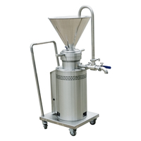 Fabrieksprijs Food Grade Sesampindakaas Maalmolen Kip Vis Vleespasta Maken Machine Groenten Colloïde Molen