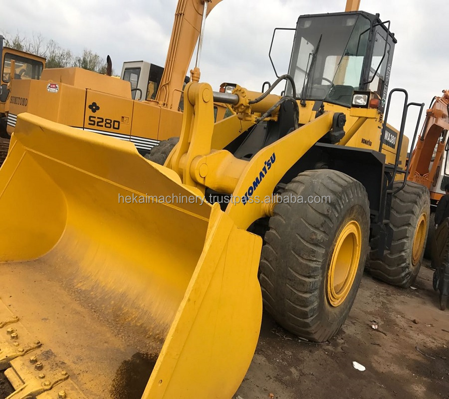 Б/у Komatsu WA380-3 колесный погрузчик с высокой мощностью двигателя используется для фронтальных погрузчиков Komatsu WA320 WA350 WA380 WA470 в хорошем состоянии