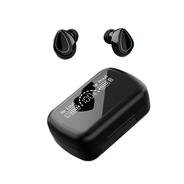 SKY-10 BT Earphone 5.3with Three True Digital Display Waterproof Earplug Type Long Battery Life Power Display