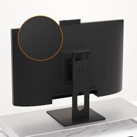 Nouvel ordinateur tout-en-un avec écran LCD de 23,8 pouces, processeur Intel I3/I5/I7, ordinateur de jeu DIY, utilisation professionnelle avec ports USB, stockage SSD+HDD