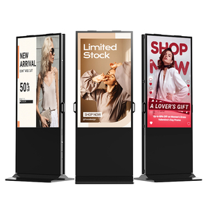 Screenage 43 49 55 65 inch trong nhà dọc Android quảng cáo Video hiển thị miễn phí đứng kỹ thuật số biển màn hình cảm ứng kiosk - Product Image 1