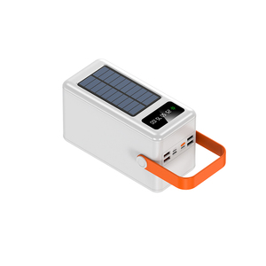 <span class=keywords><strong>Batterie</strong></span> <span class=keywords><strong>Externe</strong></span> Solaire <span class=keywords><strong>100000mAh</strong></span> Étanche pour Extérieur avec Double Port USB et Lampe Torche, Idéale pour le Camping, les Urgences et la Randonnée - Product Image 4