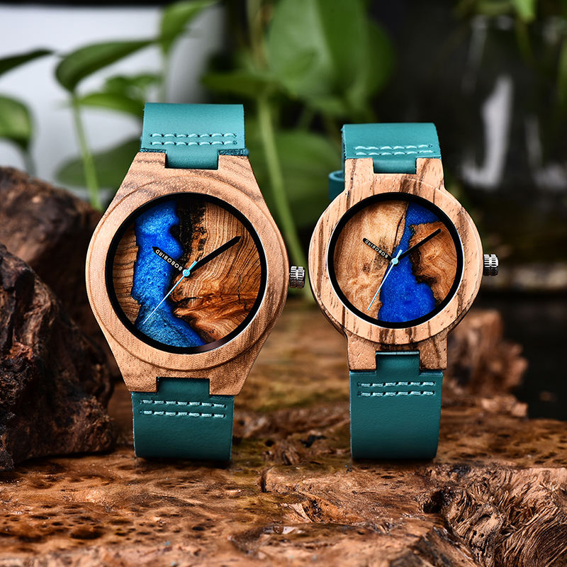BOBO BIRD Bamboo Watches Stylish Waterproof Couple Timepieces