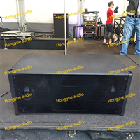 HDL210 Line Array speaker pasif 10 inci, Speaker kabinet 2 arah sistem Audio suara untuk acara luar ruangan