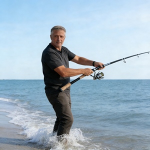 Ensemble de <span class=keywords><strong>canne</strong></span> à pêche et moulinet de pêche en <span class=keywords><strong>mer</strong></span> de qualité supérieure en gros, kits complets pour la pêche en haute <span class=keywords><strong>mer</strong></span> - Product Image 1