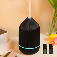Diffuseur d'huiles essentielles électrique pour la maison, diffuseur d'arômes ultrasonique, machine à parfum d'ambiance, humidificateur avec lumière de 7 couleurs