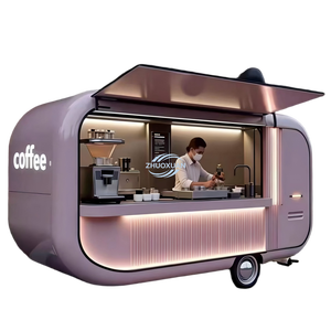 Remolque móvil de café, helados y cerveza para fiestas y bodas al aire libre - Product Image 4