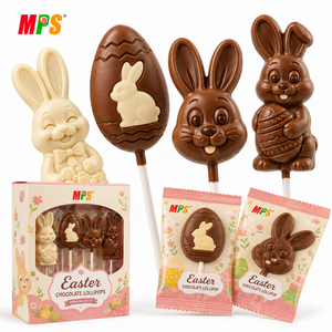 Fabricante OEM, Colección de Piruletas de Pascua, Dulces Veganos de <span class=keywords><strong>Chocolate</strong></span> para Pascua - Product Image 1