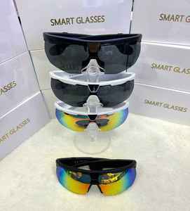 Lunettes de soleil de sport intelligentes multifonctionnelles W640, enregistrement par caméra 8MP, lentille PC résistante au vent, appels mains libres, lecture de musique pour le cyclisme - Product Image 4
