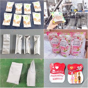 Machine d'emballage automatique horizontale pour sachets Doypack de 5 à 25 kg pour épices, <span class=keywords><strong>farine</strong></span>, poudre de piment <span class=keywords><strong>rouge</strong></span>, lait, café, thé - Product Image 6