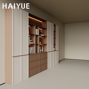 Librería Moderna y Sencilla de Madera HAIYUE, Nuevo Mueble de Almacenamiento Decorativo, Almacenamiento Perfecto para el Hogar, la Escuela, el <span class=keywords><strong>Hotel</strong></span> o el Apartamento - Product Image 4